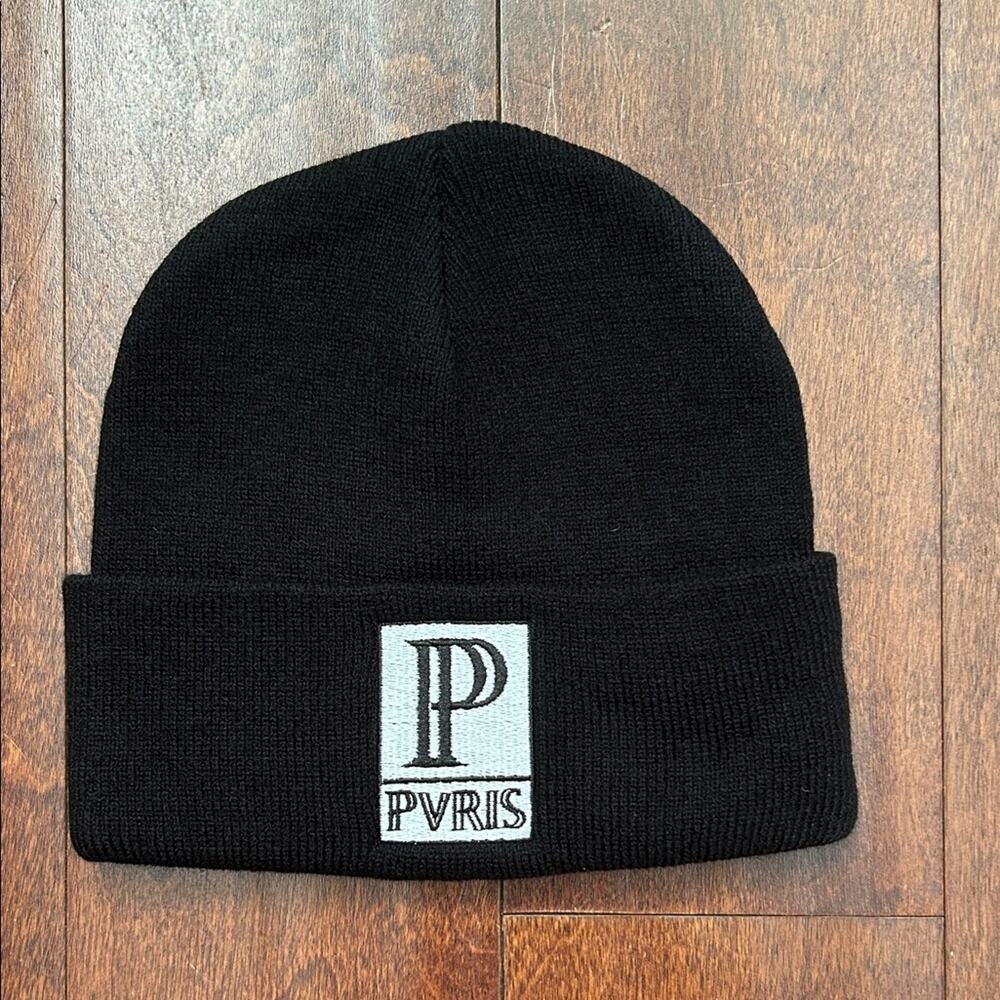 Pvris Black Knit Beanie, Unisex, NWOT